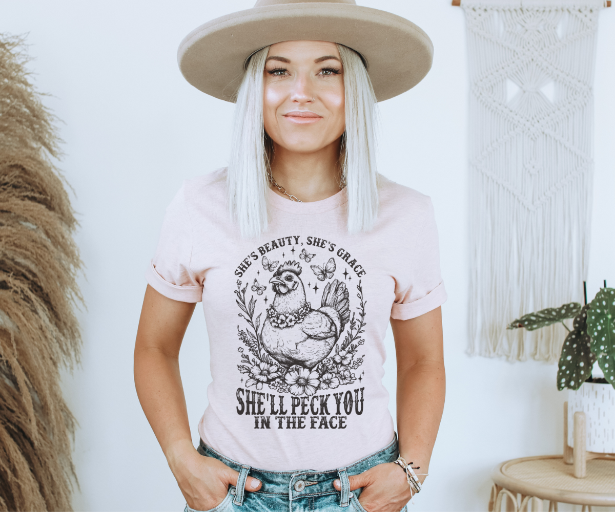She'll Peck You Tee