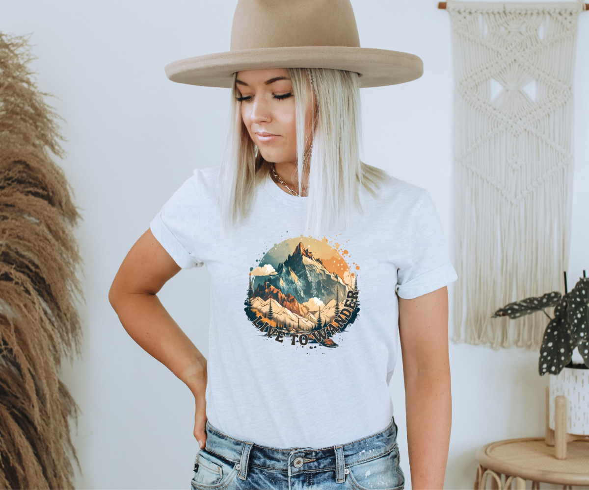 Live to Wander Tee