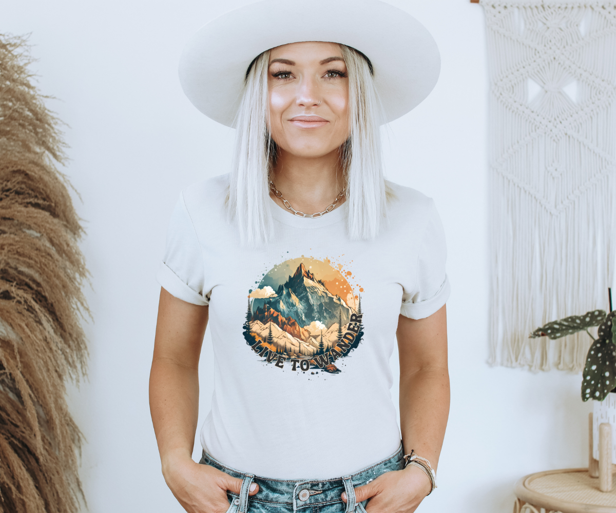 Live to Wander Tee