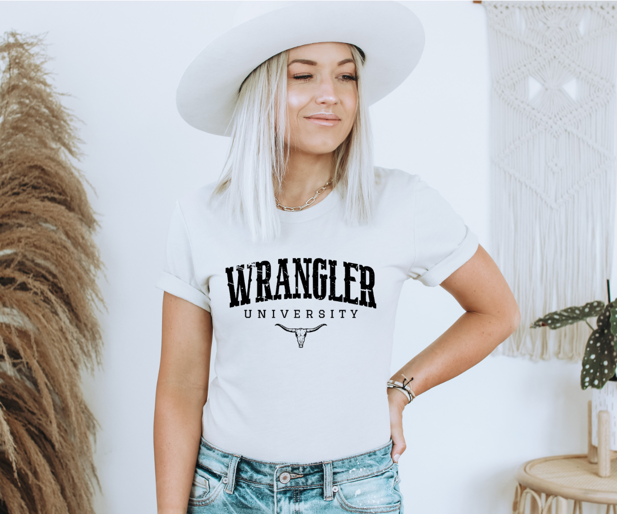 Wrangler University Tee