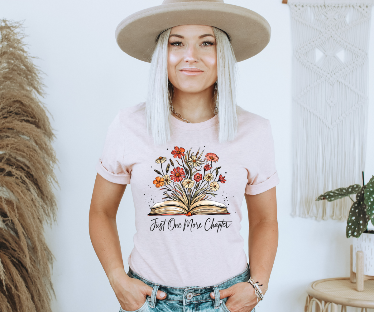Just One More Chapter Tee