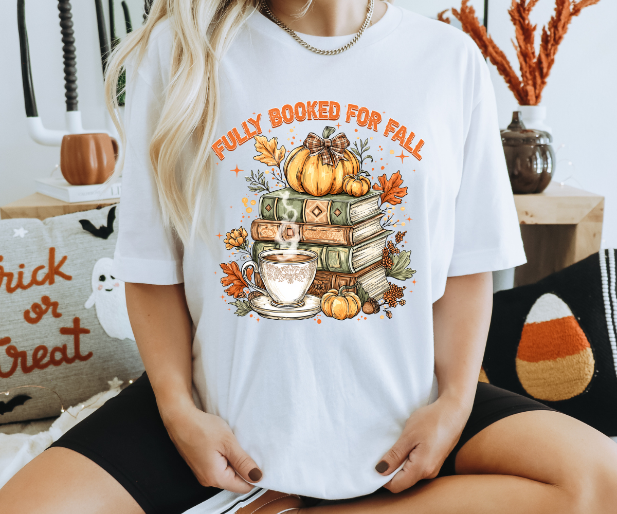 Fully Booked For Fall Tee