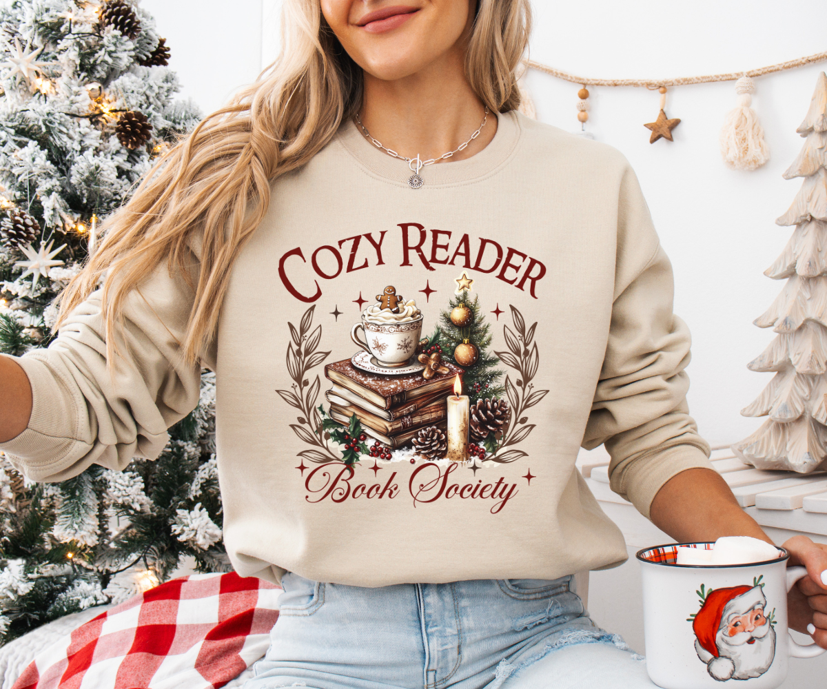 Cozy Reader Book Society Sweatshirt