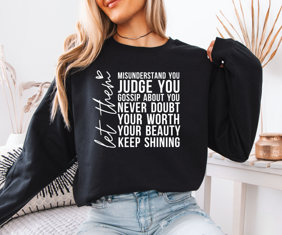 Self-Worth Affirmation Sweatshirt