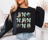 Cowgirl Grid Graphic Sweatshirt