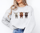 Highland Herd Graphic Sweatshirt