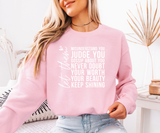 Self-Worth Affirmation Sweatshirt