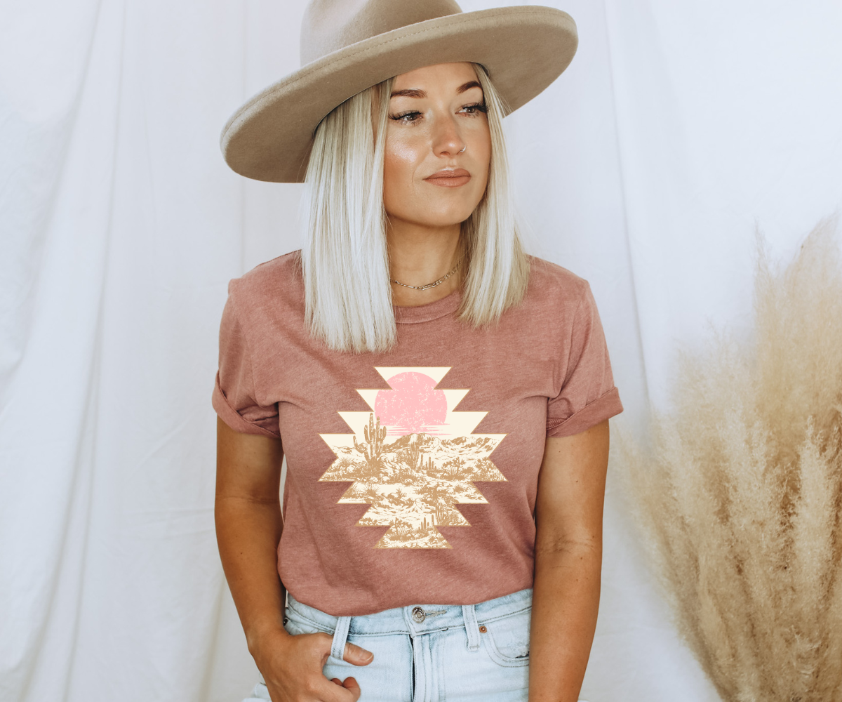 Desert Dusk Horizon Tee